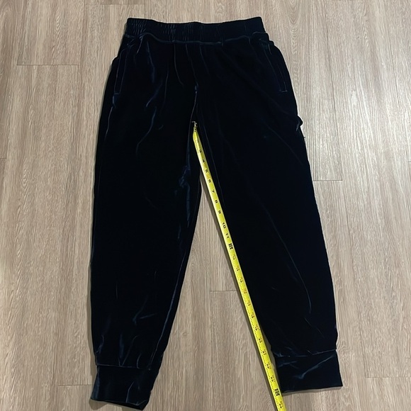 Fabletics Women’s Luxe Velour Joggers Small Blue Loungewear Gorpcore Activewear - Picture 16 of 17